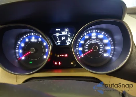 2013 Hyundai Elantra Limited z USA, uszkodzony, nr VIN 5NPDH4AE7DH412467